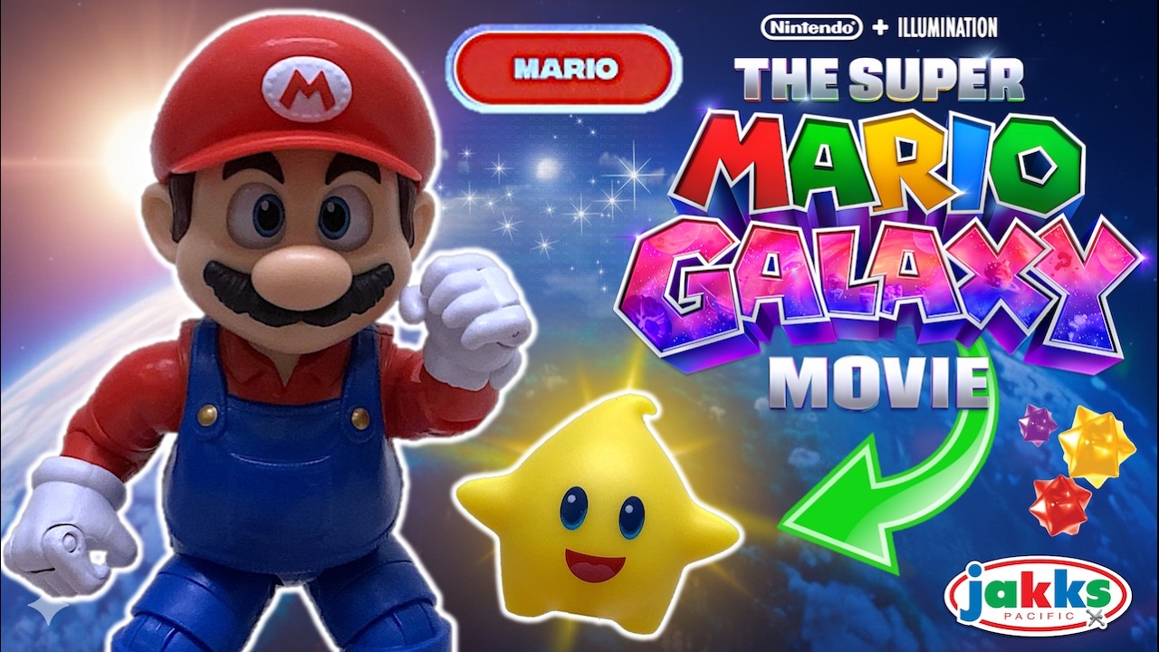 Figuras de MARIO BROS & LUMA | Super Mario Galaxy Movie - Colecci&oacute;n de la Pel&iacute;cula (2026) TOY SHOTS
