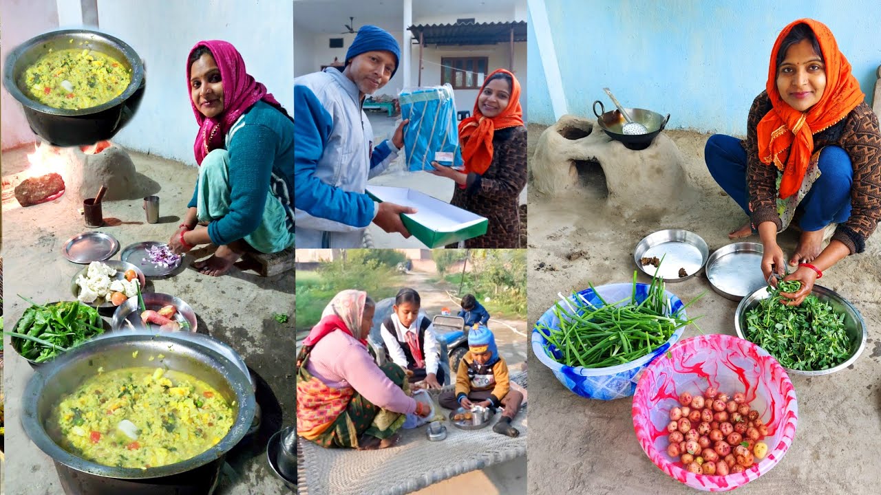 💃झटपट बनने वाला मिक्स वेज 🥘खिचड़ी / पतिदेव जी ने दीया सुबह सुबह ही 🎁तोहफा आज तो मैं भी हैरान हो गयी🤷