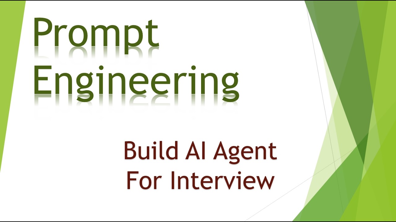 6 Build AI Agent: Interview ChatBot