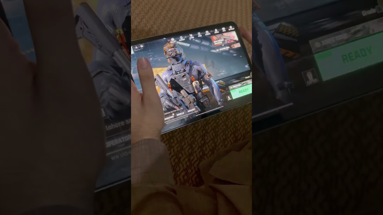 Delta force mobile Max graphics 120 Fps ipad pro m4 #deltaforce