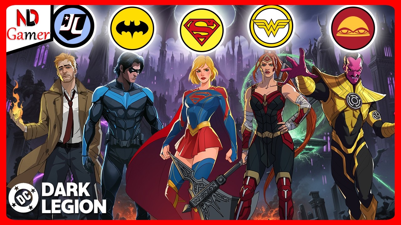 Best 5 Strongest Teams in DC: Dark Legion!
