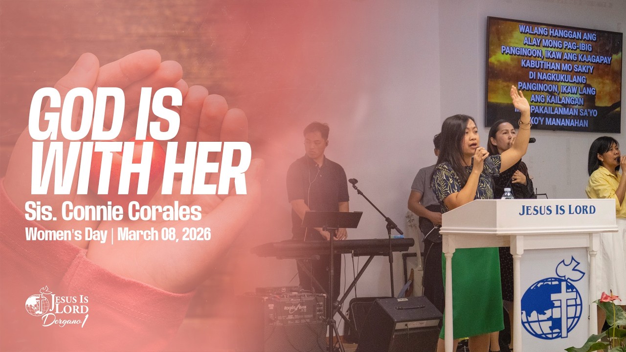 GOD IS WITH HER // Sis. Connie Corales