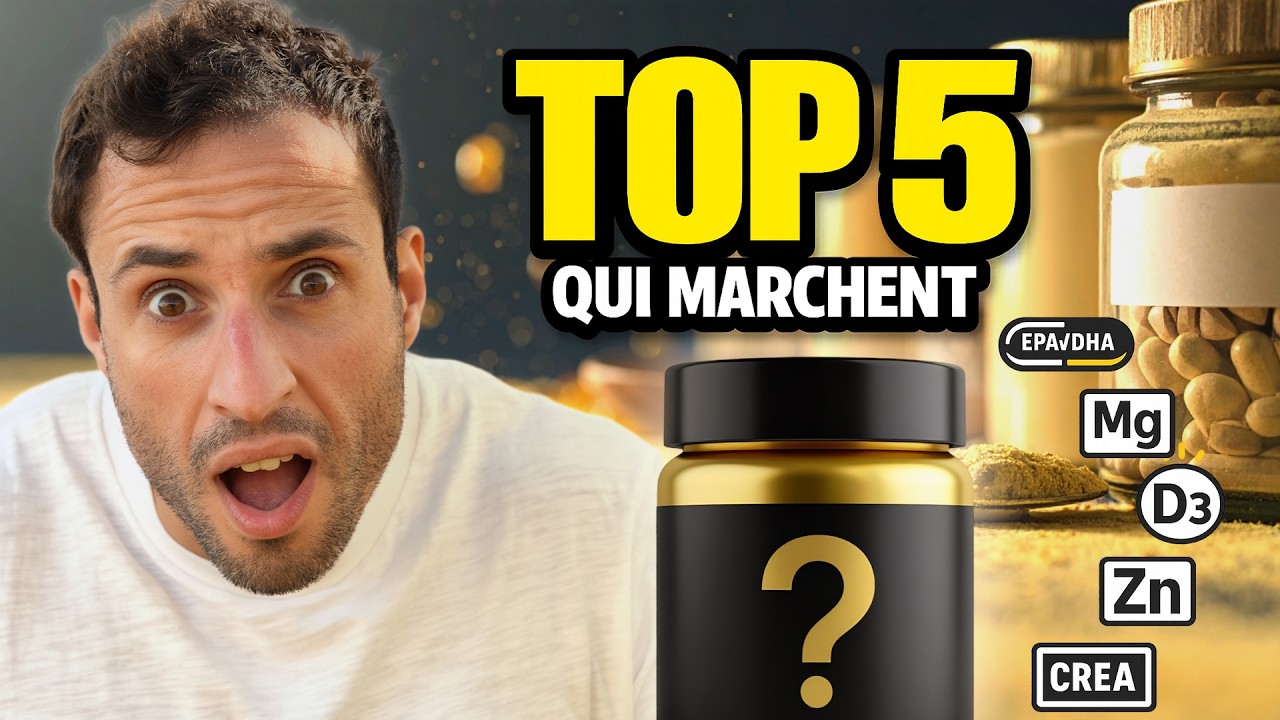 Les 5 compléments les plus UTILES qualité, dosage, formulation
