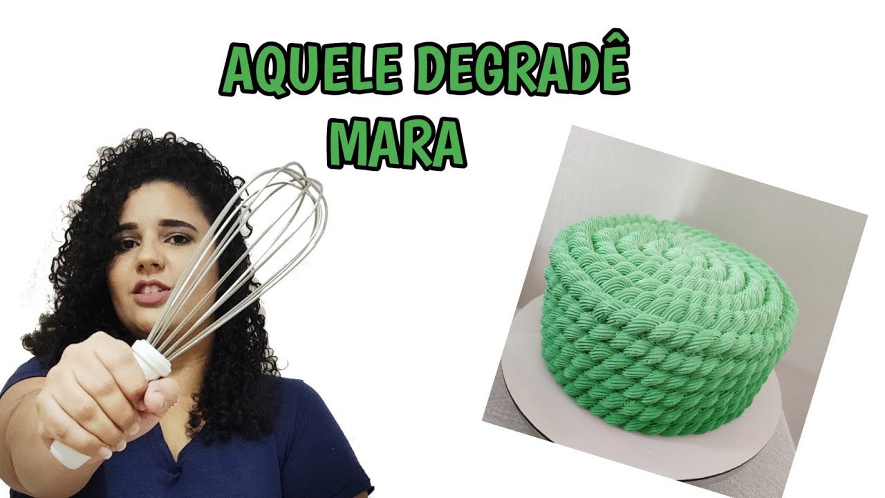 BOLO DEGRADÊ - EFEITO COM CORDAS | LIVE CONFEITANDO JUNTOS | LORENA GONTIJO