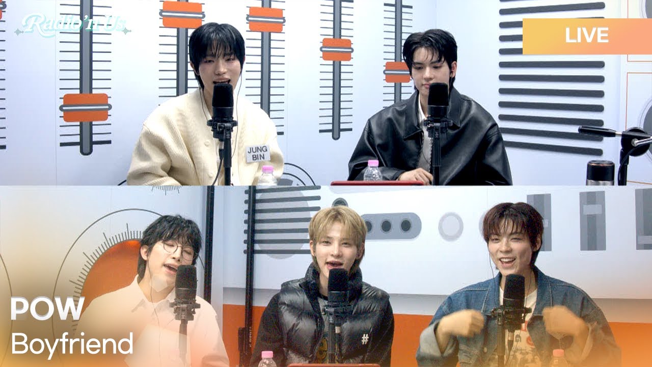POW (파우) - Boyfriend | K-Pop Live Session | Radio’n Us