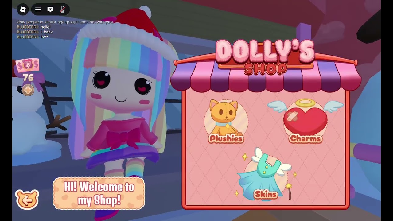 Playing dollys factory bc I played it months ago and lwk forgot abt it