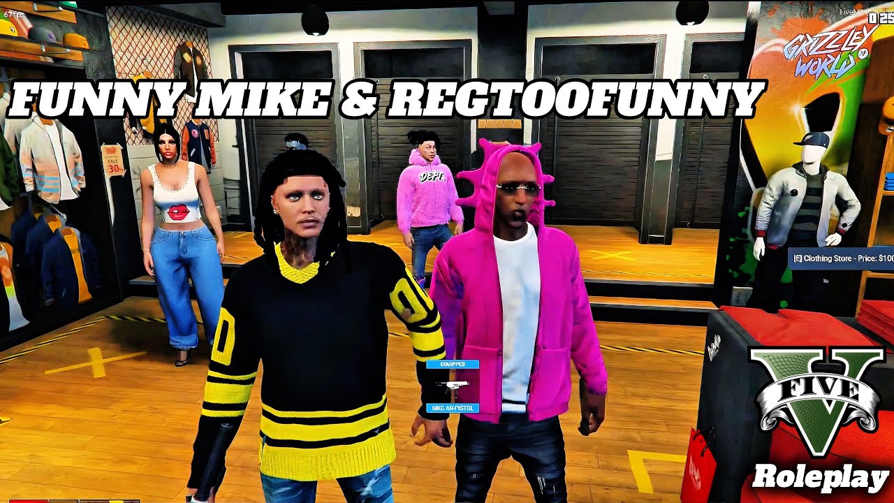 Playing GTA 5 with @FunnyMike225 & @Regtoofunny
