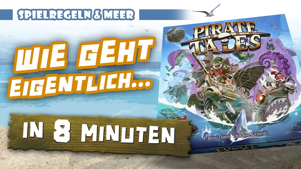 "Pirate Tales" - Regeln & Anleitung - Schnellstart in 8 Minuten
