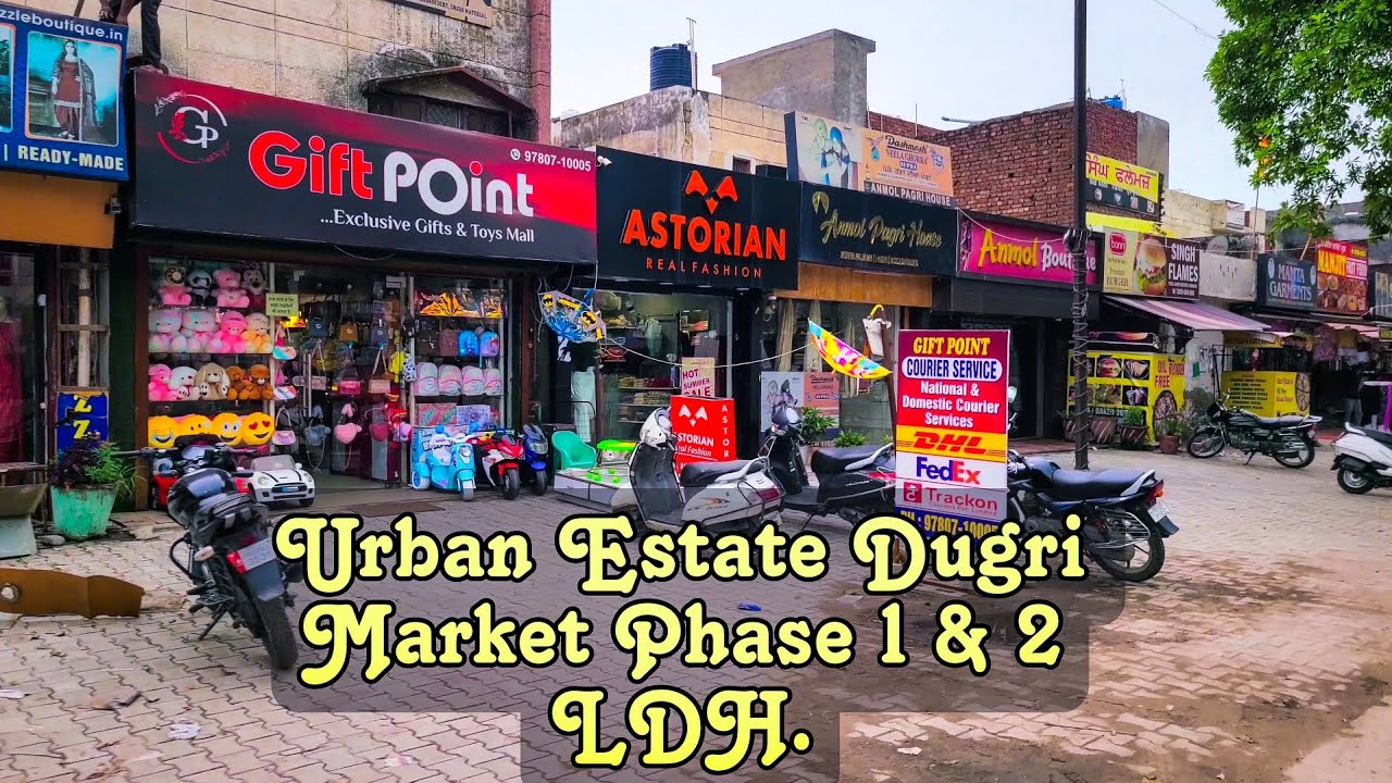 Urban Estate Dugri Market Phase 1 & 2 Ldh. #marketvlog