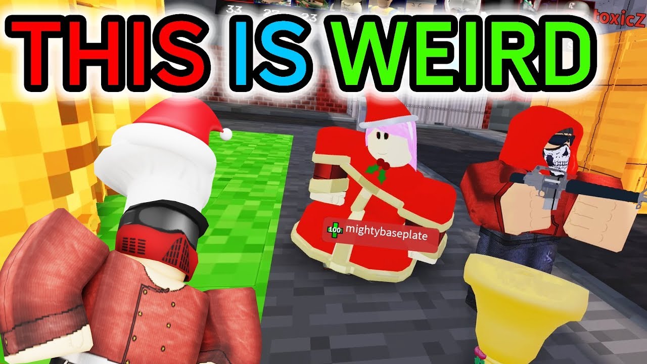 ARSENAL MINECRAFT GUN SKINS/02 SANTA | ROBLOX