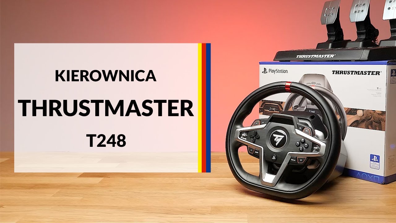 Kierownica Thrustmaster T248 &ndash; dane techniczne &ndash; RTV EURO AGD