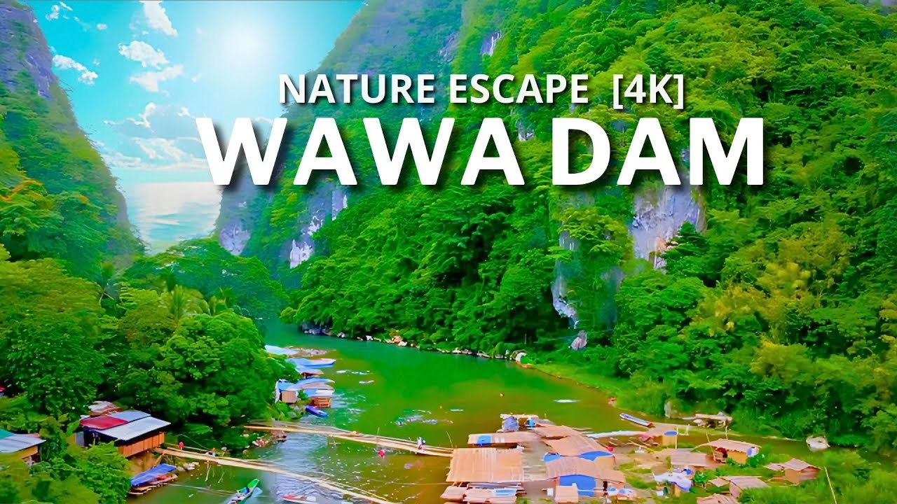 WAWA DAM: Perfect Nature Spot for Tourists and Locals in Rizal | Summer Walking Tour [4K]