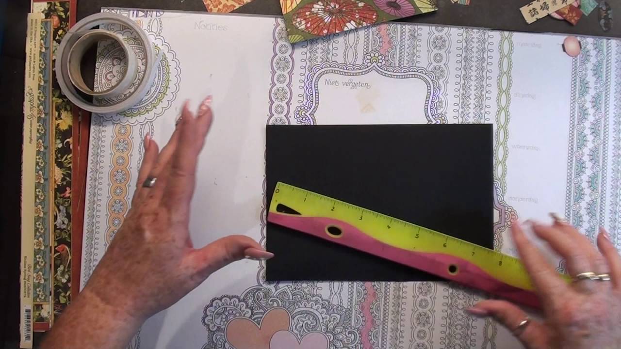Mini Album Tutorial #7 Grahic 45  Bird Song (  mirabelle style )