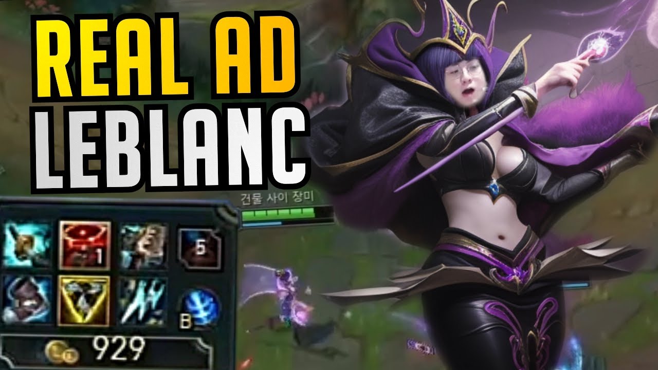 ShowMaker Happy Gaming With FULL AD Leblanc - Best of LoL Stream Highlights (Translated)