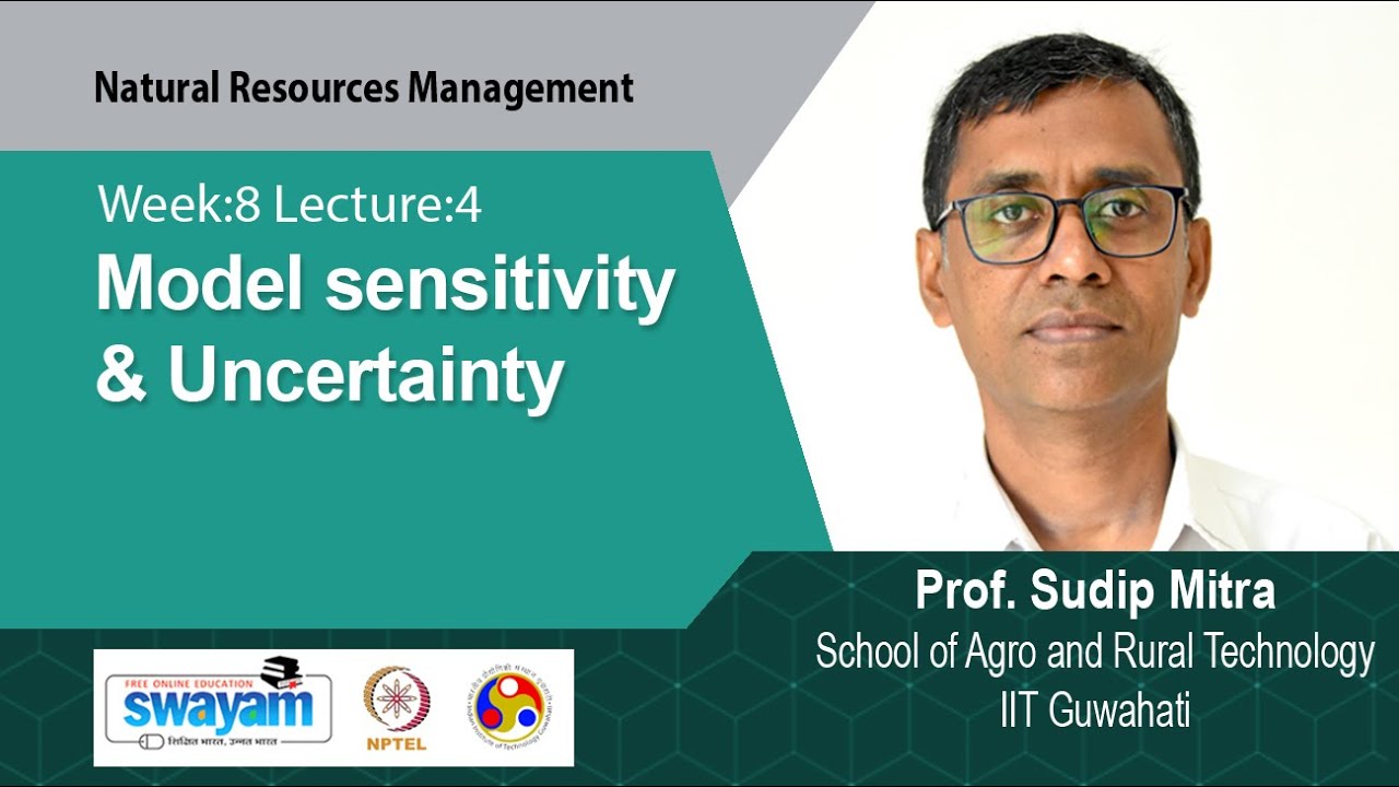 Lec 49: Model sensitivity & Uncertainty