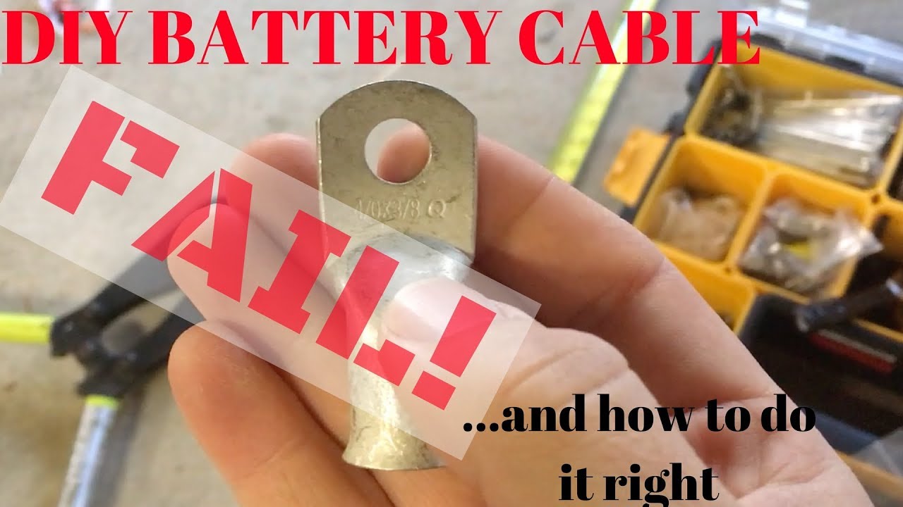 Solar Battery Banks: DIY Battery Cable Fail