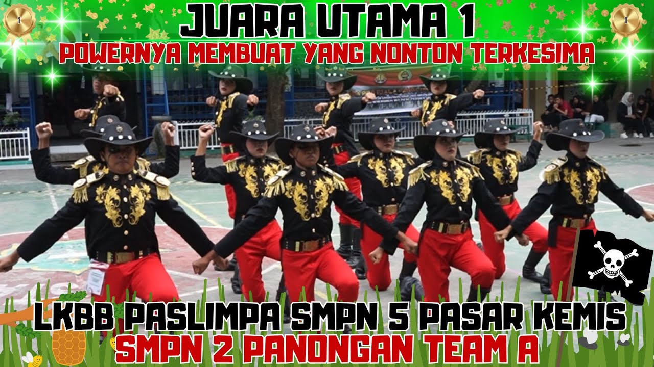SPEKTAKULER...!!! JUARA UTAMA 1 SMPN 2 PANONGAN TEAM A DI LKBB SMPN 5 PASAR KEMIS TANGERANG