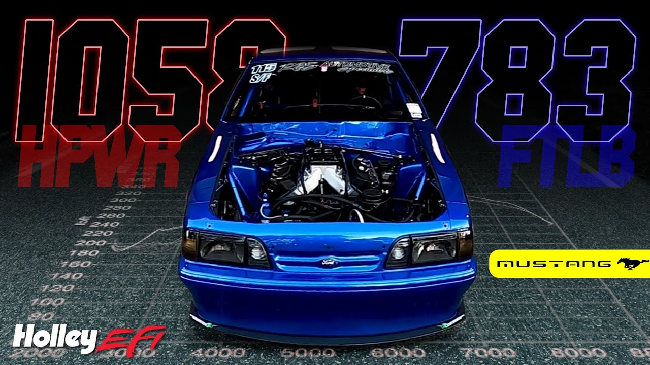 Gorgeous Foxbody Mustang gets Tuned with Fueltech FT600 and Nitrous on the Hub Dyno