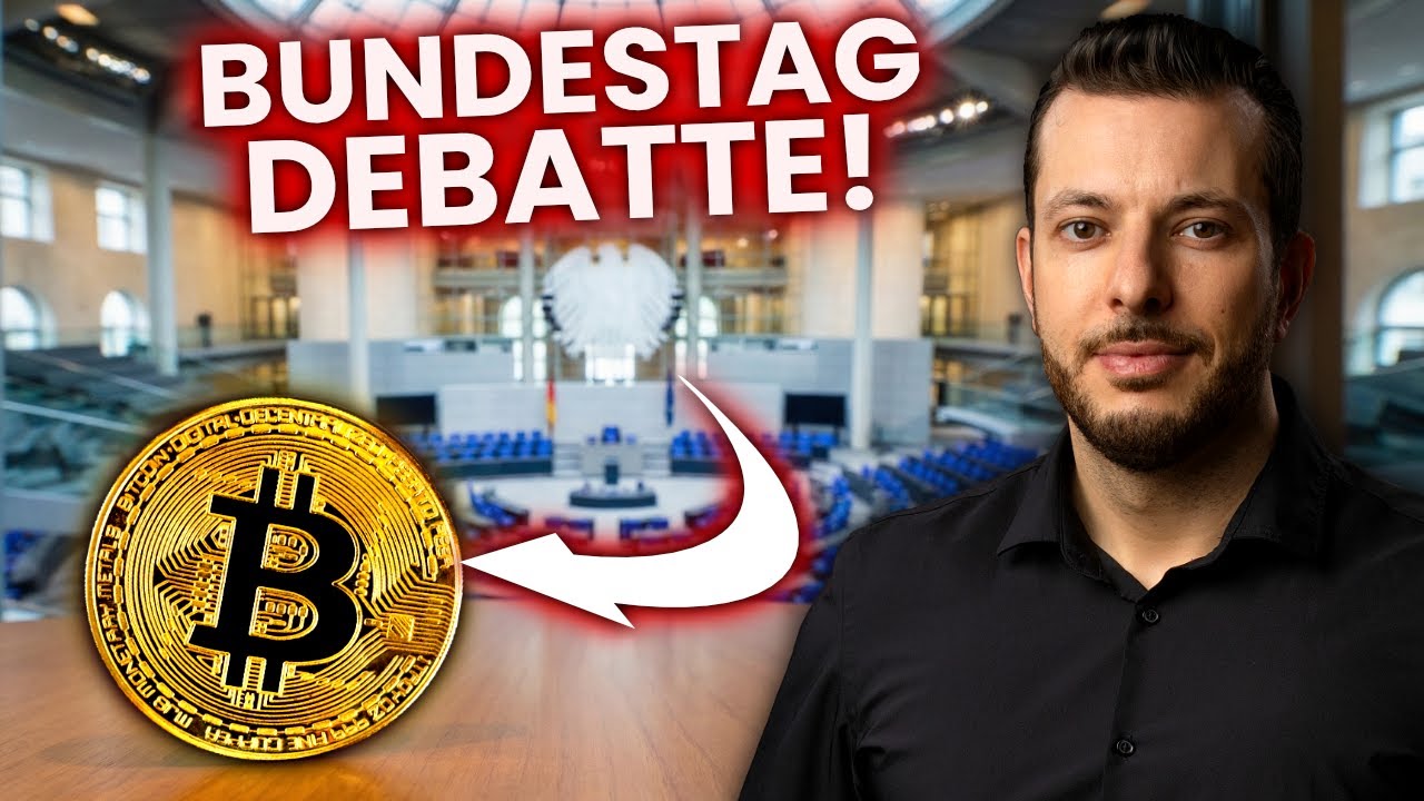 BUNDESTAG debattiert über BITCOIN! 👀 CDU für HALTEFRIST und BTC-Reserve?! 🤔