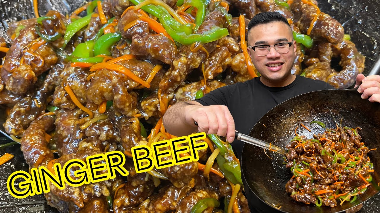 The Perfect Chinese GINGER BEEF Recipe