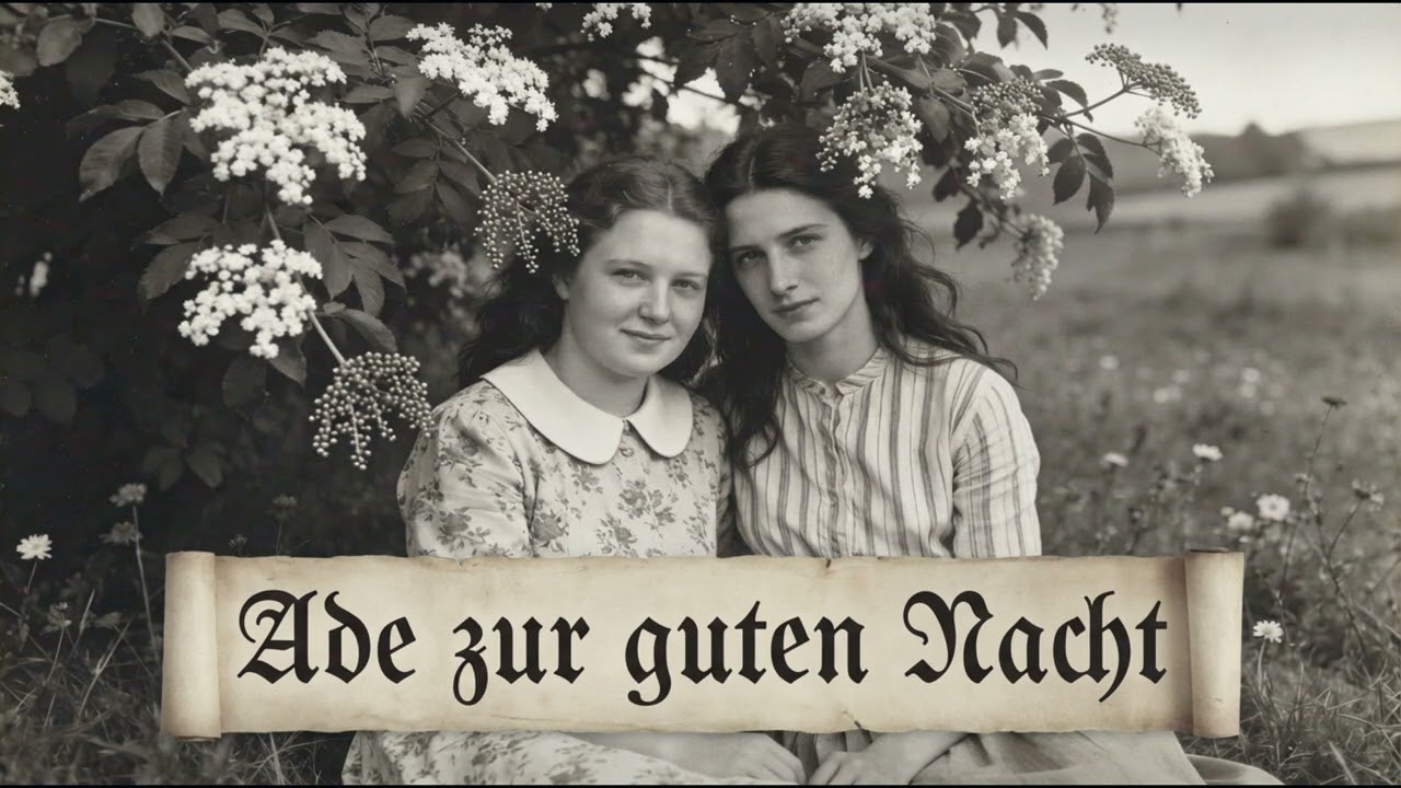 Ade zur guten Nacht 🎶 Deutsches Volkslied