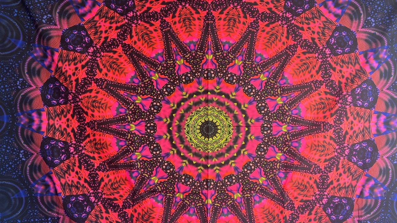 ADDWel Blacklight Mandala Boho Tapestry Review
