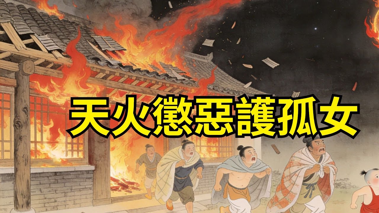 村中惡霸強占孤女祖屋，逼她當丫鬟！除夕夜天降火球燒盡惡人家，唯孤女屋頂落下壹錠金元寶！  #情感 #生活 #民間故事 #故事分享 #感人故事