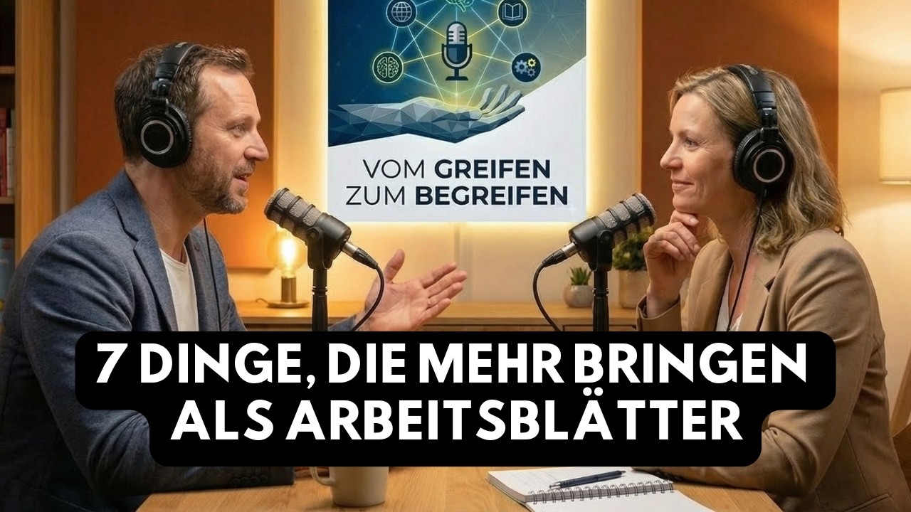7 Dinge, die mehr bringen als Arbeitsblätter