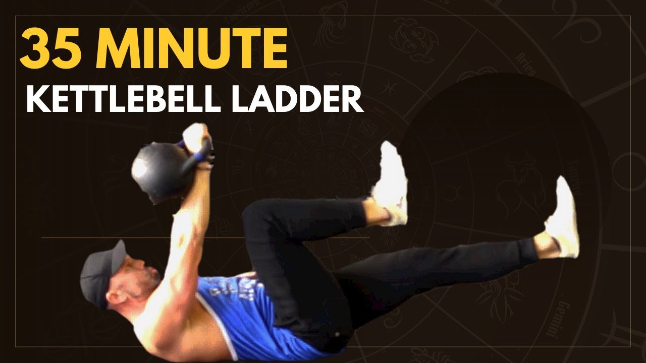 35 minute ladder workout. [Kettlebell]