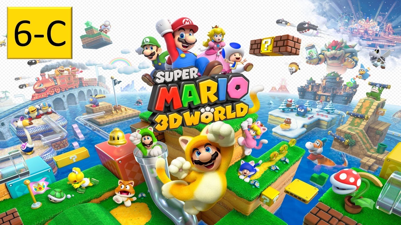 Super Mario 3D World Part 49 World 6 - Motley Bossblob's Big Battle