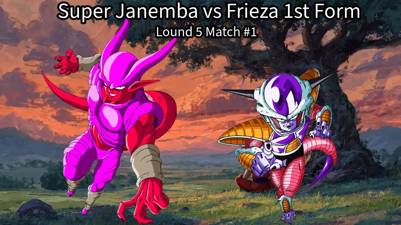 Lound 5 Match #1: Super Janemba vs Frieza 1st Form (Dragon Ball Raging Blast 2 Ultimate Tournament)