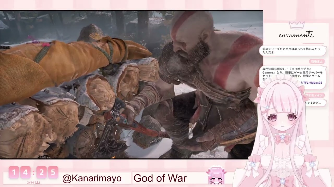 ムキムキおじで戦えるらしい…！！{ God of War }あ