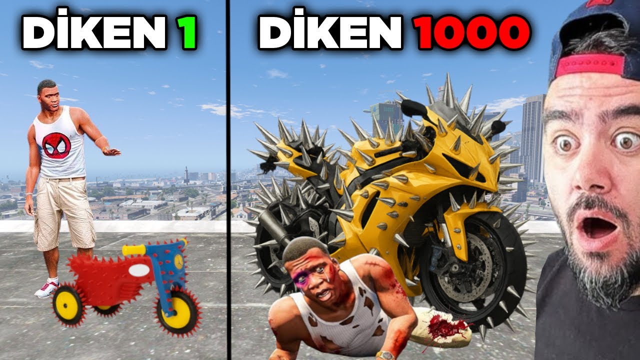 FRANKLIN DÜNYANIN EN DIKENLI MOTORUNU YAPTI - GTA 5 MODS