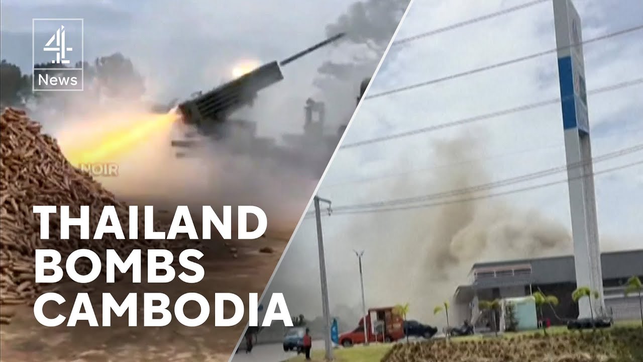 Thai fighter jet bombs Cambodia as tensions boil over