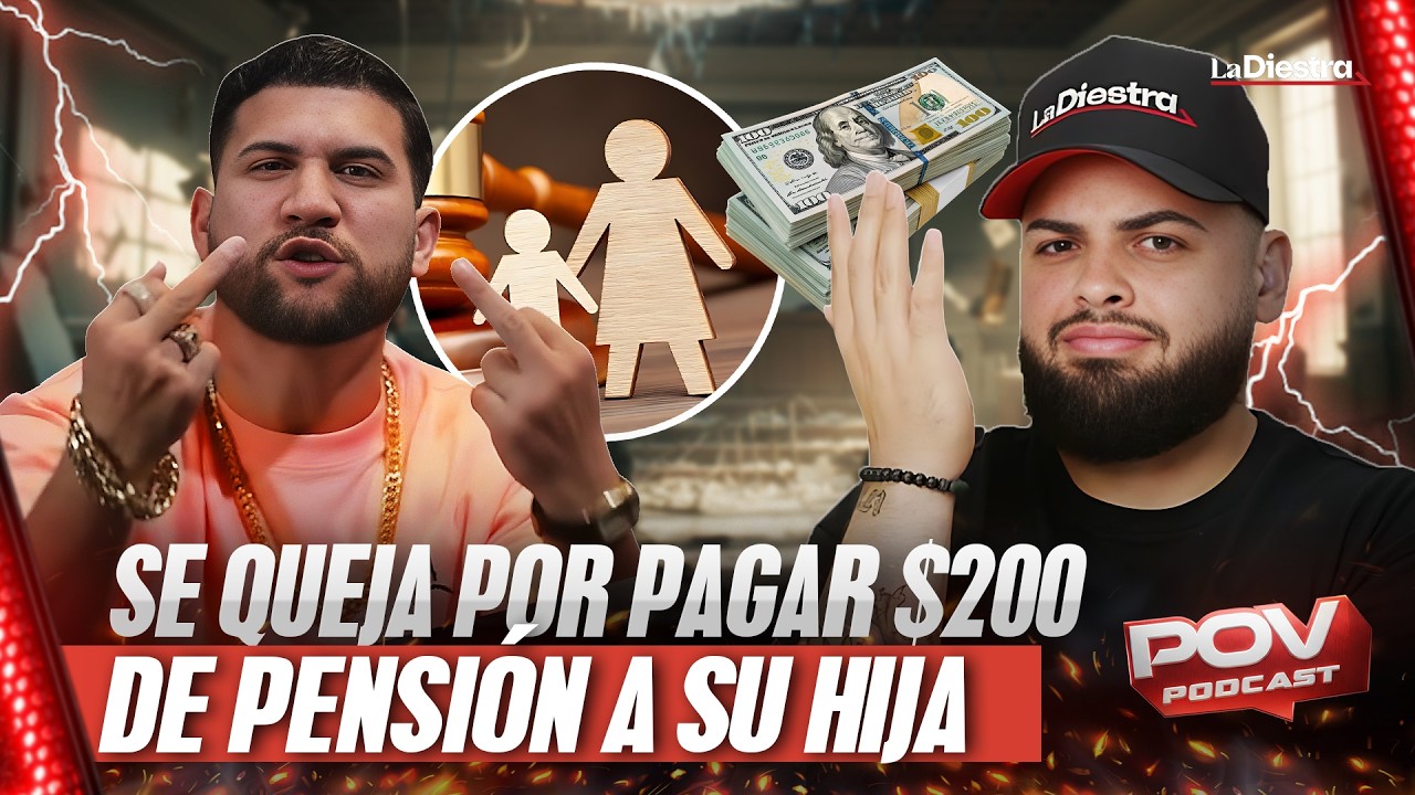 Gallo LLORA por pensión de $250 y por pagar pasaje para ver su hija ¡TRÁFALA!