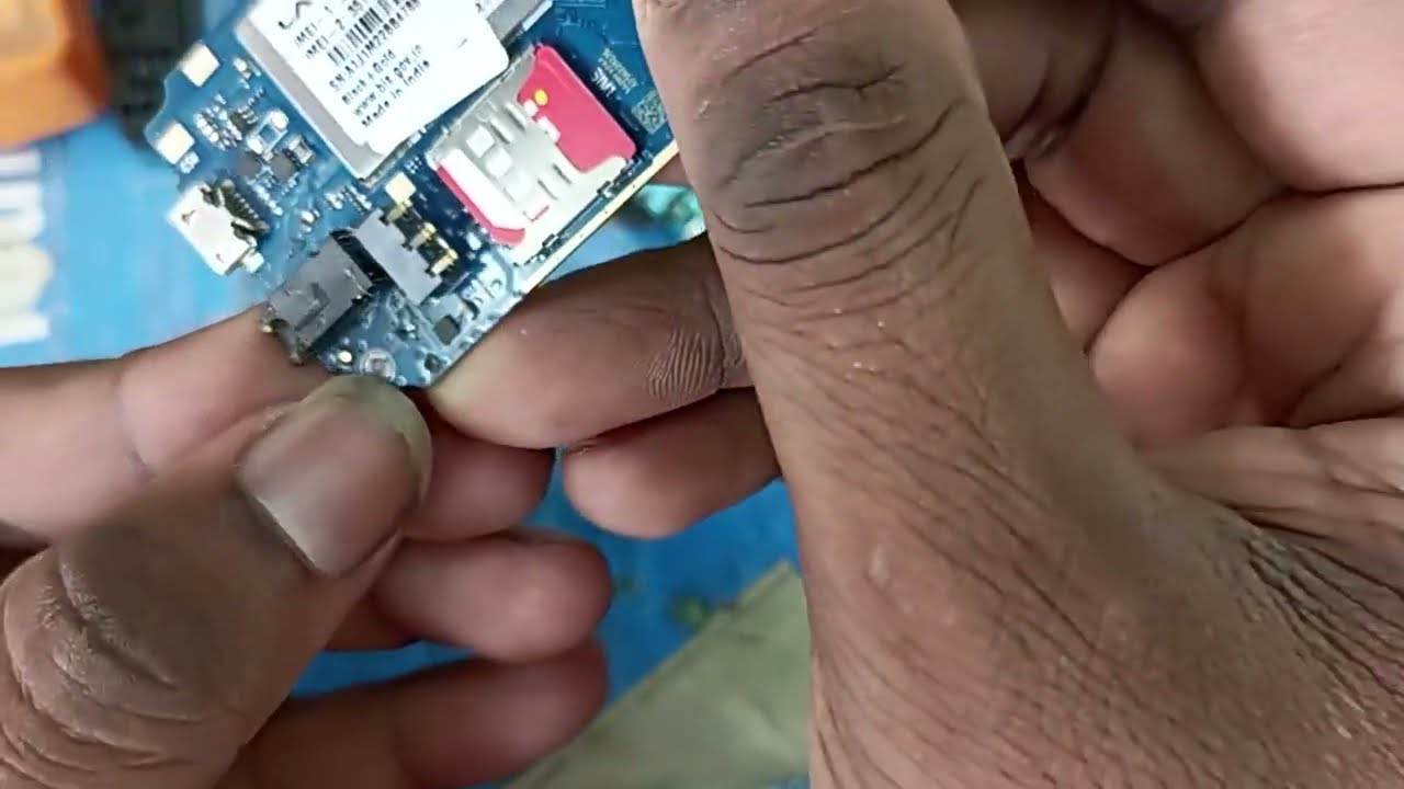 Lava A1 josh mic repairing