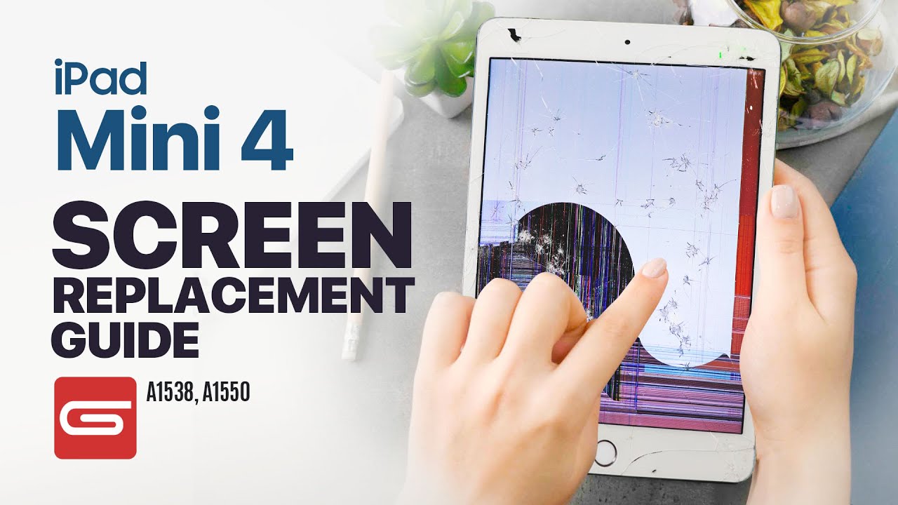 iPad mini 4 LCD Touch Screen Glass Replacement