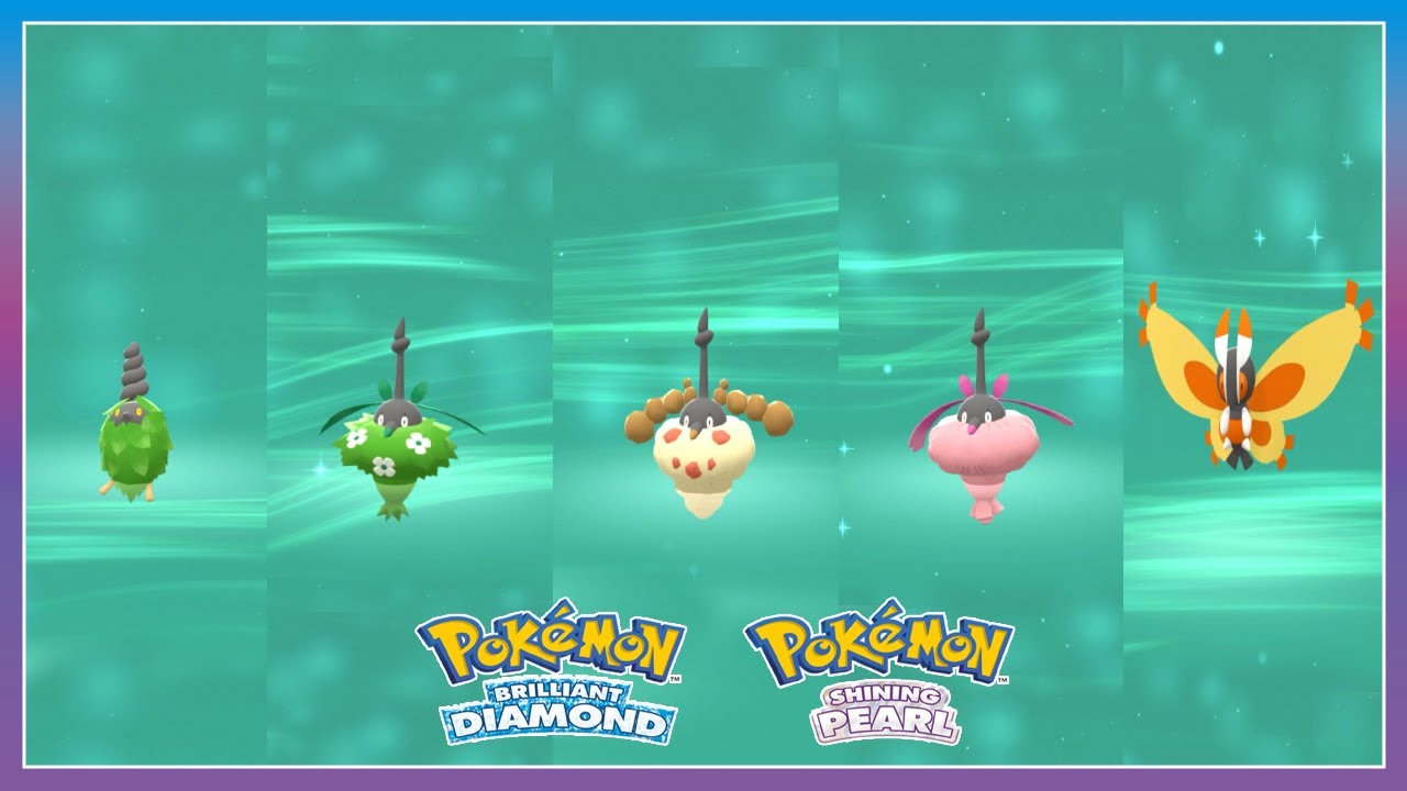 Pokémon Brilliant Diamond & Shining Pearl How to Get All Wormadam Forms