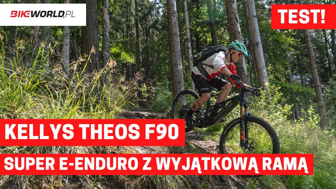 Test: Kellys Theos F90 - e-MTB enduro z pancerną ramą, dużą baterią i dobrą wagą. Możliwe?