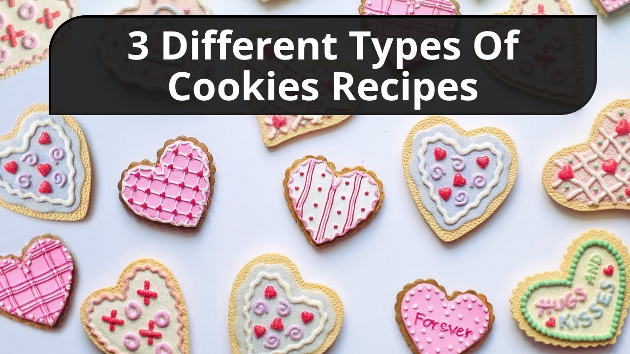 3 Different Types Of Cookies Recipes Made Easy : Ms Konadu's Kitchen