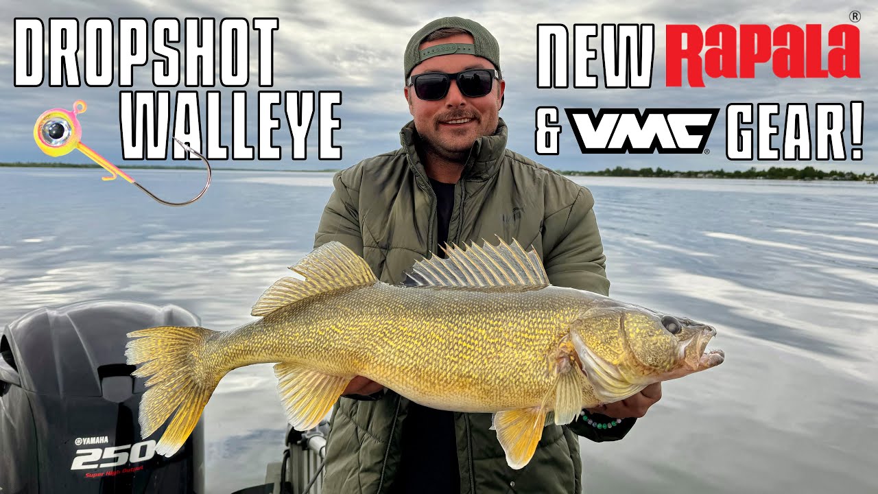 Ловля судака с помощью новых снастей Rapala и VMC!