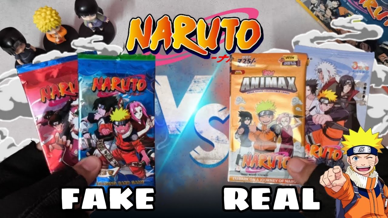 FAKE CARDS VS REAL CARDS