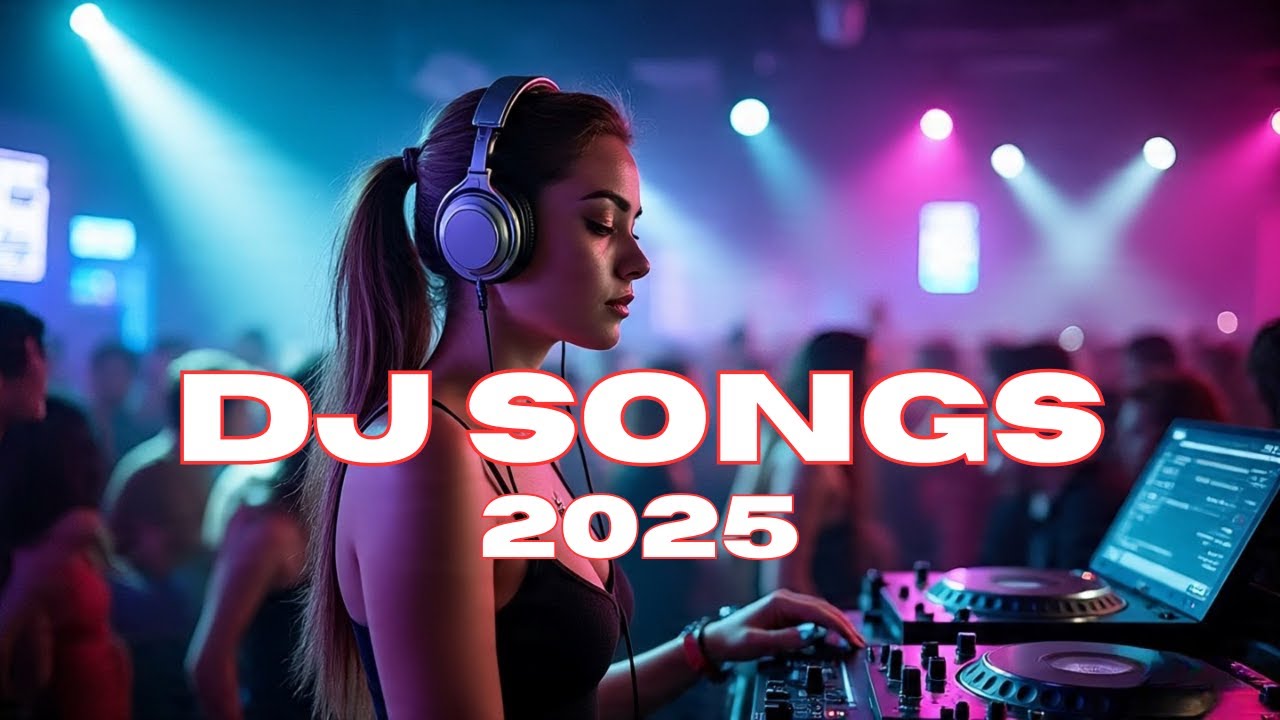 DJ REMIX MASHUP 2025 | EDM CLUB HOUSE REMIXES OF POPULAR SONGS NON STOP DJ MIX EDM MASHUP 2025