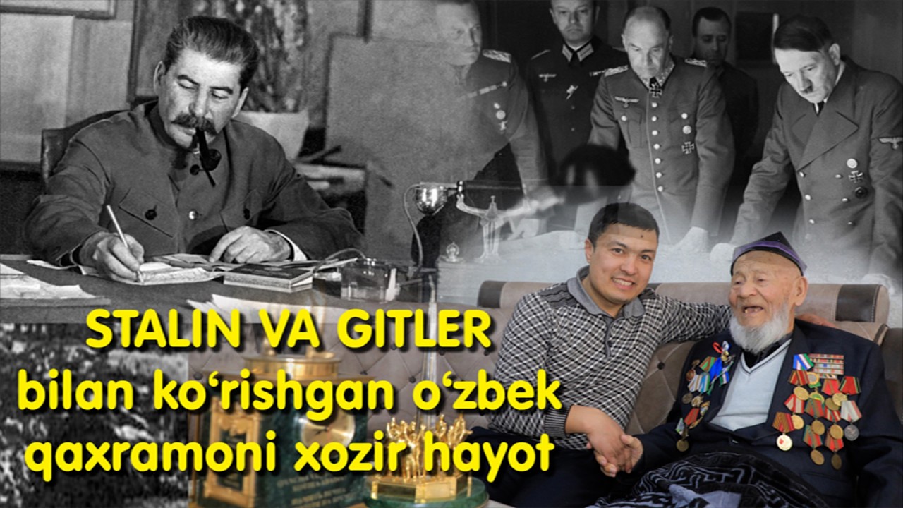 2- Jahon urushida Stalin va Gitler bilan ko'rishgan inson xozirgi kunda 106 yoshda