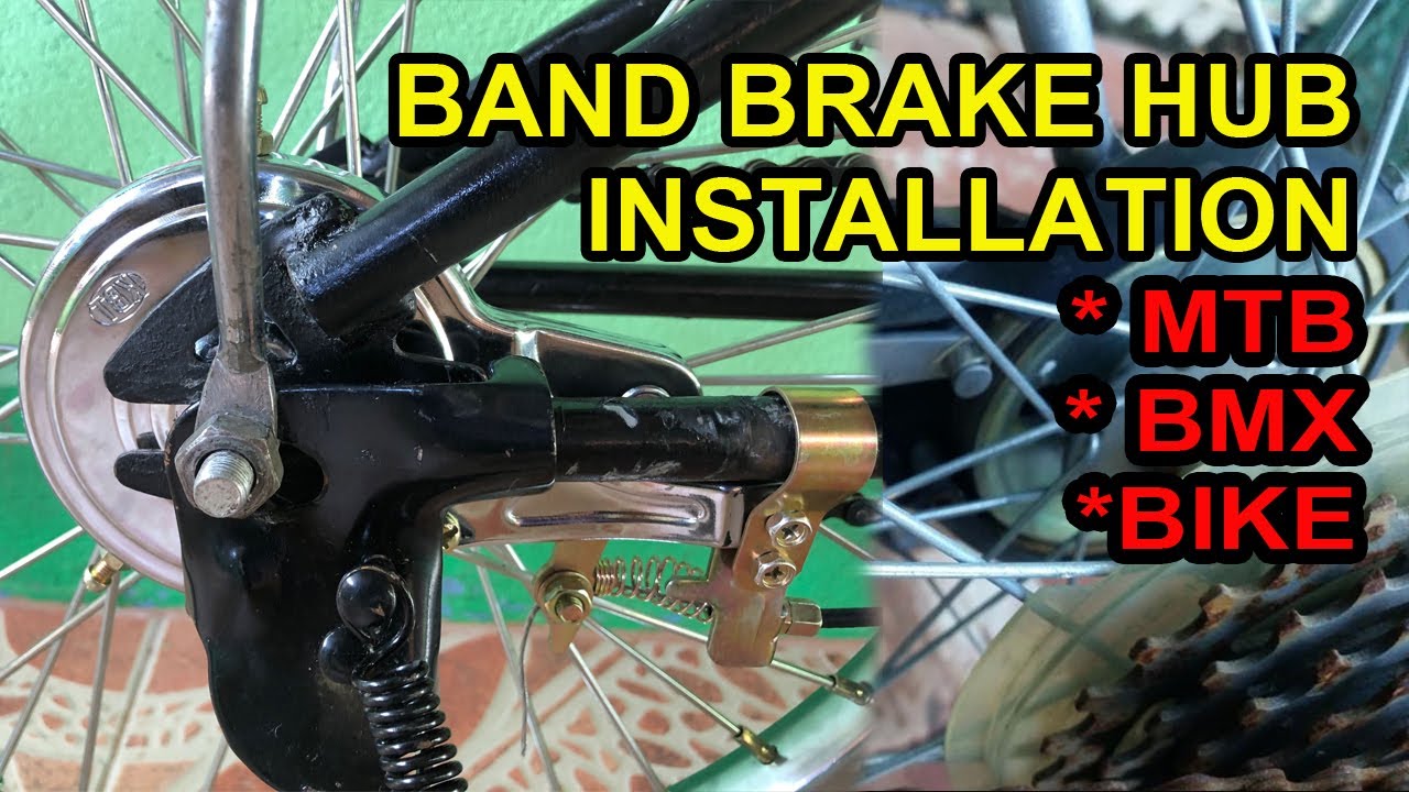 Band Brake Hub Installation - MTB, Bicycle, Bike Drum Brake