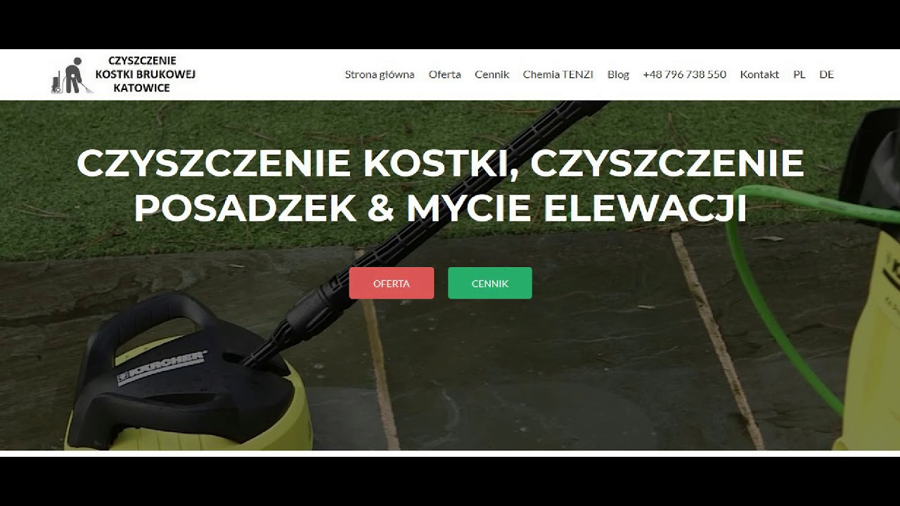 Mycie plamy olejowe kostka brukowa, beton, środki do usuwania plam  czyszczeniekostkibrukowej.com