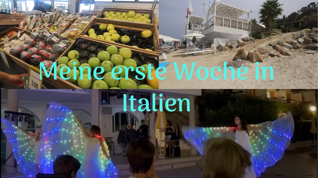 Meine erste Woche in Italien als Animateurin 🔥🫶🏼