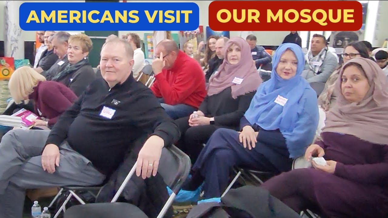 Inside Look: American Mosque Welcomes Visitors and Answers Thought-Provoking Questions about Islam!