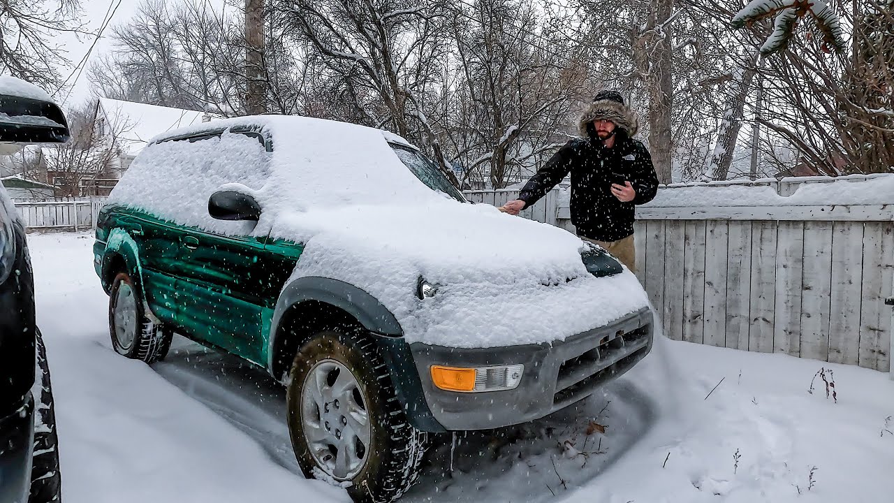 Join Me On A Snow Day Drive In My 1998 Toyota Rav4