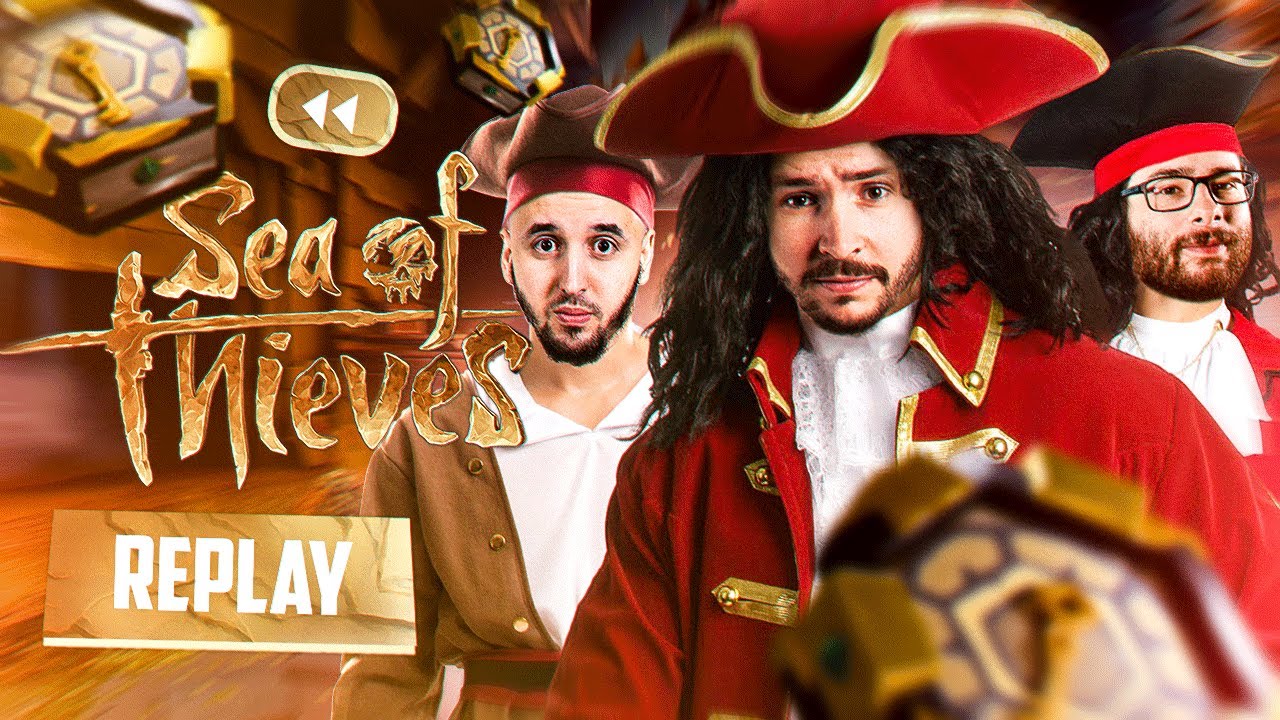 PANIQUE À BORD ! (Sea of Thieves avec Jiraya & Xari)